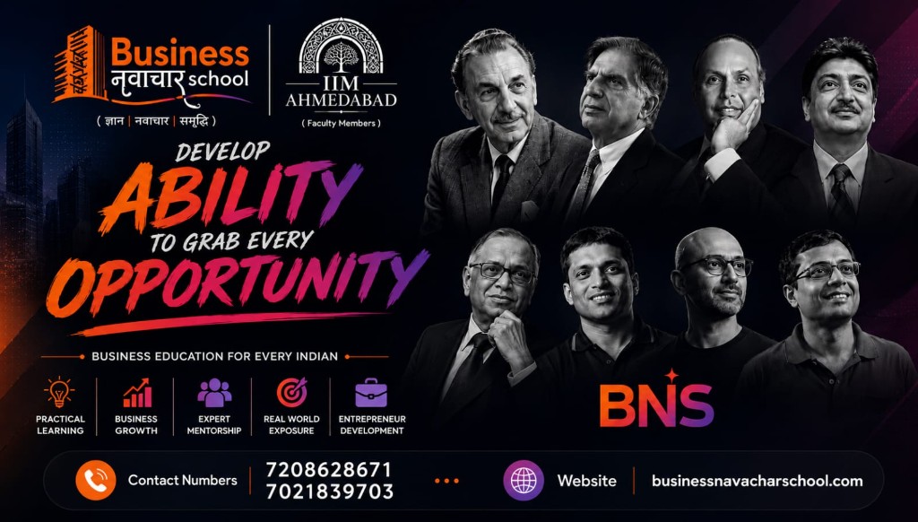 Develop Ability to Grab Every Opportunity — Business Navachar School
